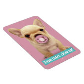 Magnet Flexible Chiot mignon avec Pacificateur (Côté Droit)