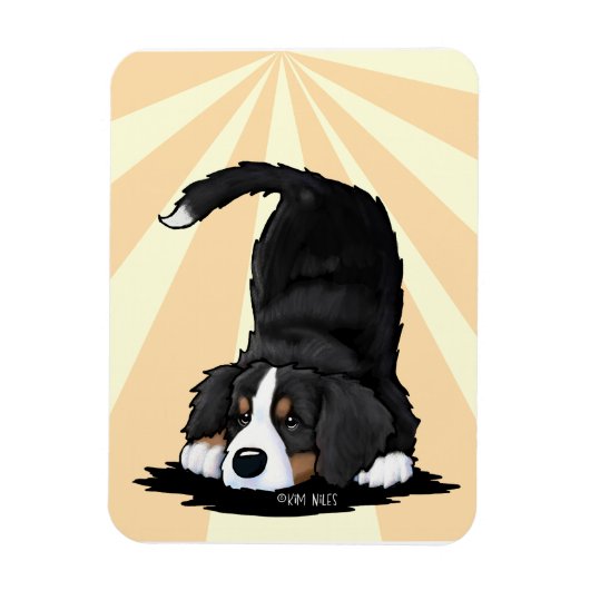 Magnet Flexible Chiots de Montagne Bernois (Vertical)