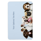 Magnet Flexible Chipies de découpe texte personnalisé (Vertical)