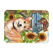 Magnet Flexible Chippy et Chipmunk par boîte aux lettres (Horizontal)