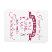 Magnet Flexible Chirurgie du genou encore fabuleux (Horizontal)