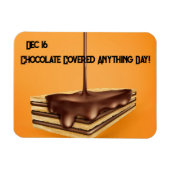 Magnet Flexible Chocolat couvert tous les jours (Horizontal)