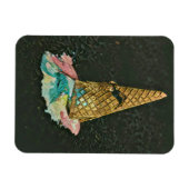 Magnet Flexible Chocolat glacé amant cadeau (Horizontal)