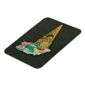 Magnet Flexible Chocolat glacé amant cadeau (Côté Gauche)