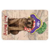 Magnet Flexible Chocolat Lab Pirate (Horizontal)
