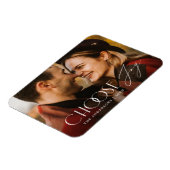 Magnet Flexible Choisissez Joy Modern Holiday Photo (Côté Gauche)