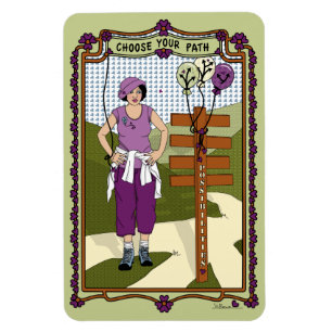 Magnet Flexible Choisissez votre aimant Path_A_4x6 Réfrigérateur