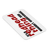 Magnet Flexible Chose à tête rouge (Côté Droit)