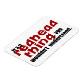 Magnet Flexible Chose à tête rouge (Côté Gauche)