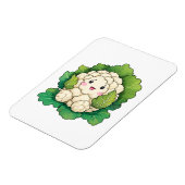 Magnet Flexible Chou-fleur Kawaii (Côté Gauche)