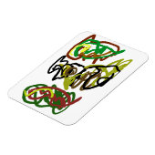 Magnet Flexible Chouette automne type (Côté Gauche)