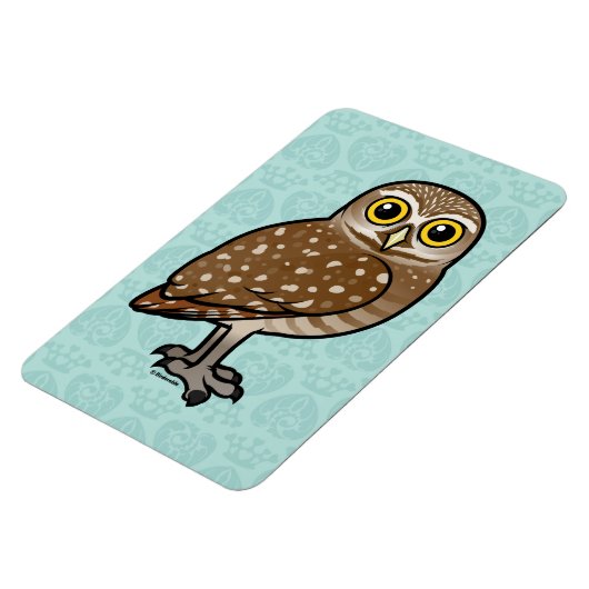 Magnet Flexible Chouette bractée (Côté Gauche)