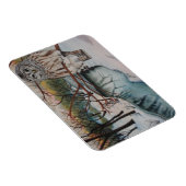 Magnet Flexible Chouette dans l'aimant à neige (Côté Droit)