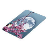Magnet Flexible Chouette dans l'arbre du prune (Côté Gauche)