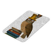 Magnet Flexible Chouette dans les livres (Côté Gauche)