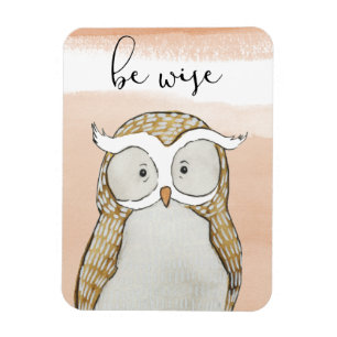 Magnet Flexible Chouette   Soyez sages