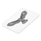 Magnet Flexible Chouette volante Zendoodle (Côté Gauche)