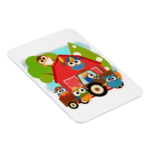 Magnet Flexible Chouettes (Côté Droit)