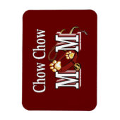 Magnet Flexible Chow Chow Chien Maman (Vertical)