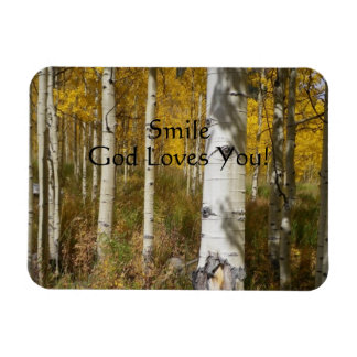 Magnet Flexible Chrétien Sourire Dieu vous aime