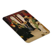 Magnet Flexible Christ parmi les médecins (huile sur panneau) (Côté Droit)