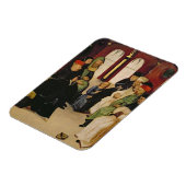 Magnet Flexible Christ parmi les médecins (huile sur panneau) (Côté Gauche)