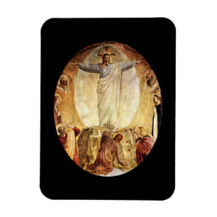 Magnet Flexible Christ transcendant ressuscité de la tombe