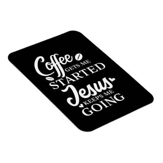 Magnet Flexible Christian Cote Coffee Me Lance B Script (Côté Droit)