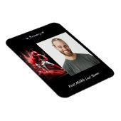 Magnet Flexible Christian Memorial Keepsake Baseball Softball  (Côté Droit)