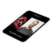 Magnet Flexible Christian Memorial Keepsake Baseball Softball  (Côté Gauche)