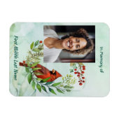 Magnet Flexible Christian Memorial Keepsake Cardinal Bird (Horizontal)
