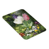 Magnet Flexible Christine Løvmand Une vie morte avec des tulipes, (Côté Droit)