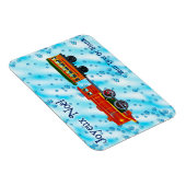 Magnet Flexible Christmas Express - Joyeux Noël (Côté Droit)