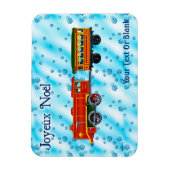 Magnet Flexible Christmas Express - Joyeux Noël (Vertical)