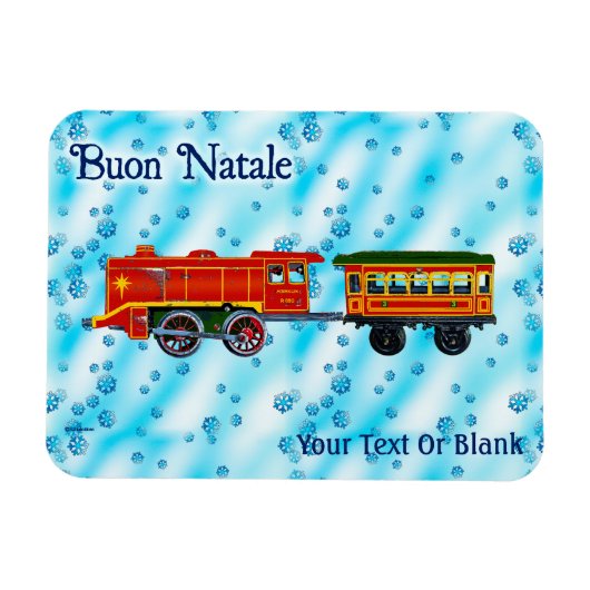Magnet Flexible Christmas Express - Joyeux Noël (Horizontal)