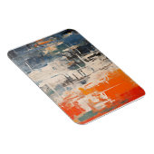 Magnet Flexible Chromatic Crossroads Abstract Digital Painting (Côté Droit)