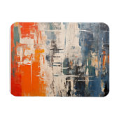 Magnet Flexible Chromatic Crossroads Abstract Digital Painting (Horizontal)
