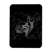 Magnet Flexible Chrome comme Capricorn Zodiac Connexion Hevelius (Vertical)