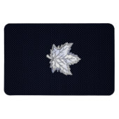 Magnet Flexible Chrome comme feuille d'érable sur l'impression de  (Horizontal)