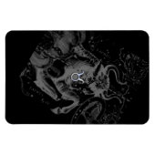 Magnet Flexible Chrome comme Taurus Zodiac Connexion Hevelius (Horizontal)