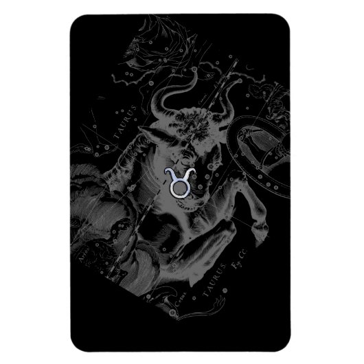 Magnet Flexible Chrome comme Taurus Zodiac Connexion Hevelius (Vertical)