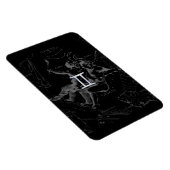Magnet Flexible Chrome Style Gemini Zodiac Connexion Hevelius (Côté Droit)