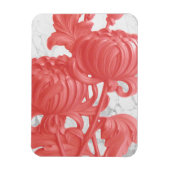 Magnet Flexible Chrysanthème rose (Vertical)