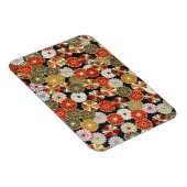 Magnet Flexible Chrysanthèmes en or (Côté Droit)