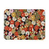 Magnet Flexible Chrysanthèmes en or (Horizontal)