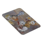 Magnet Flexible Chrysanthèmes par Gustave Caillebotte (Côté Droit)