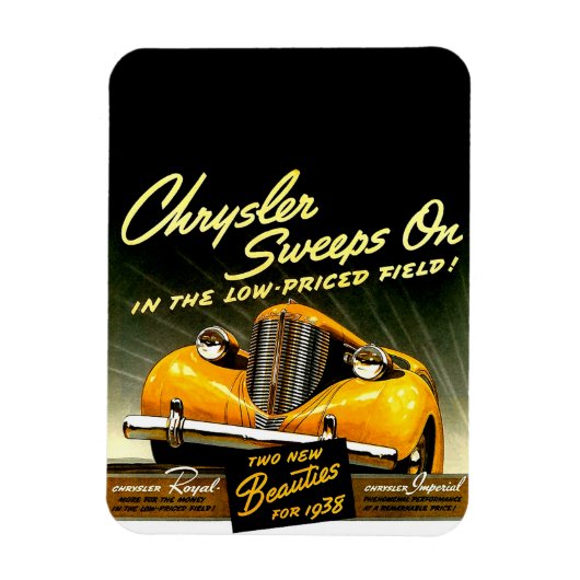 Magnet Flexible Chrysler 1938 (Vertical)