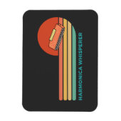 Magnet Flexible chuchoteur d'harmonica (Vertical)