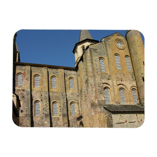 Magnet Flexible Church of St. Foy, grâce c.1050 by Abbot Odolric ( (Horizontal)