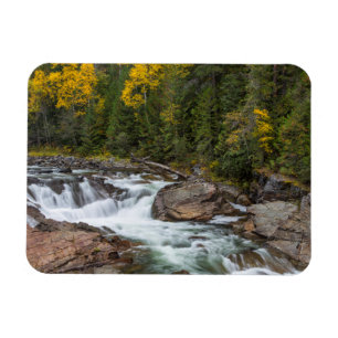 Magnet Flexible Chutes de Yaak en automne dans le Kootenai Nationa